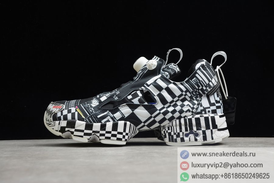 Kenzo Minami x Reebok Instapump Fury FW9462 Black White Running Unisex Shoes